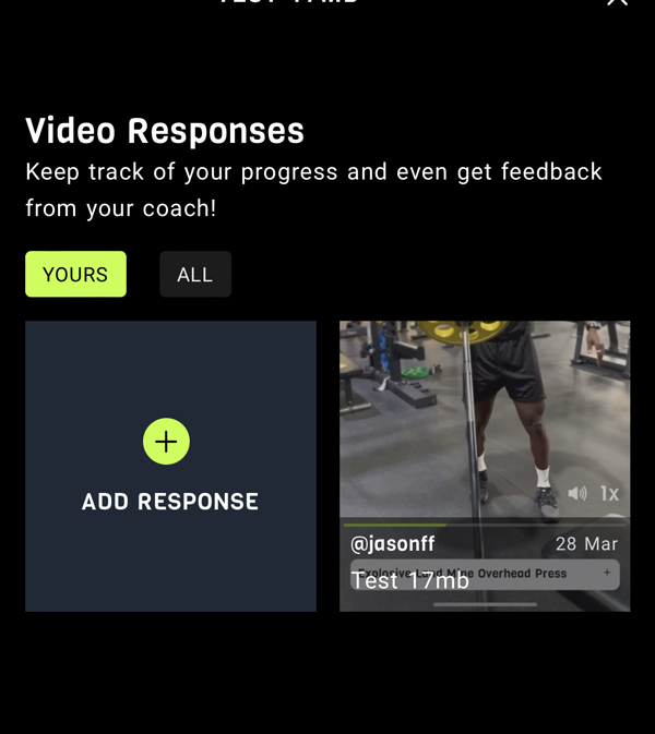 Video Responses
